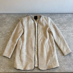 Forever 21 Cream Teddy Jacket